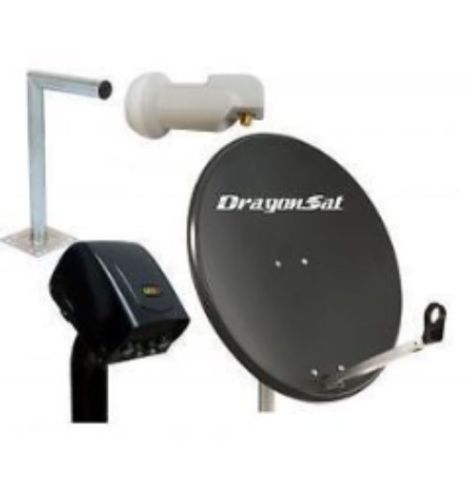 Motorized Satellite Dish 90cm