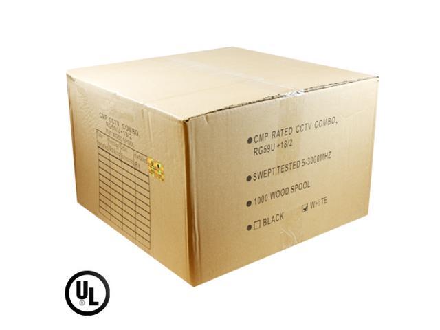 RG59 Coax + Power Combo Cable 100m